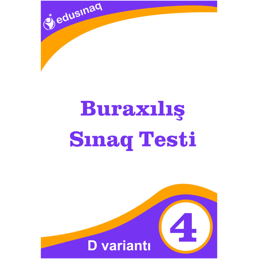 İbtidai Sinif Monitorinq. Blok Fənnlər – D